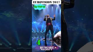 My TOP 10 Eurovision 2017 #eurovision #music #2026 #esc #song #songs #vocal #2017 #2025 #ranking
