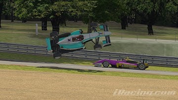 10 Dramatic AI Crashes - iRacing Crash Compilation