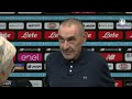 Maurizio Sarri: "Non era facile" | Atalanta-Sassuolo 2-1 |  1ª Serie A Enilive 2026/27 - ENG SUBs