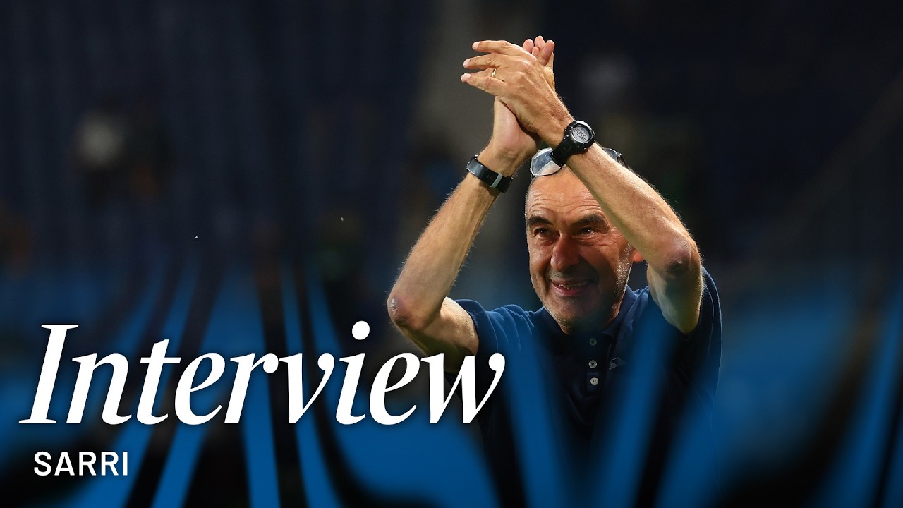 Maurizio Sarri: "Non era facile" | Atalanta-Sassuolo 2-1 |  1ª Serie A Enilive 2026/27 - ENG SUBs