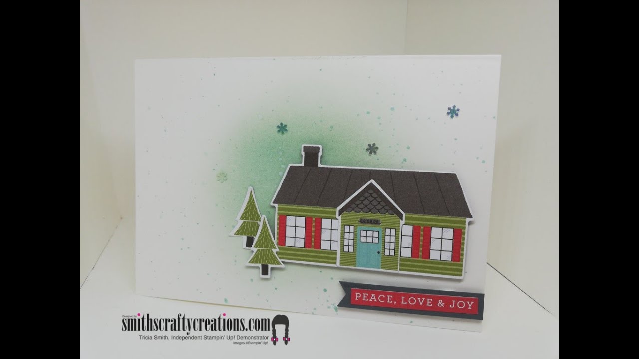Stampin' Up! Coming Home Bundle incorporating Trimming the Town DSP ...