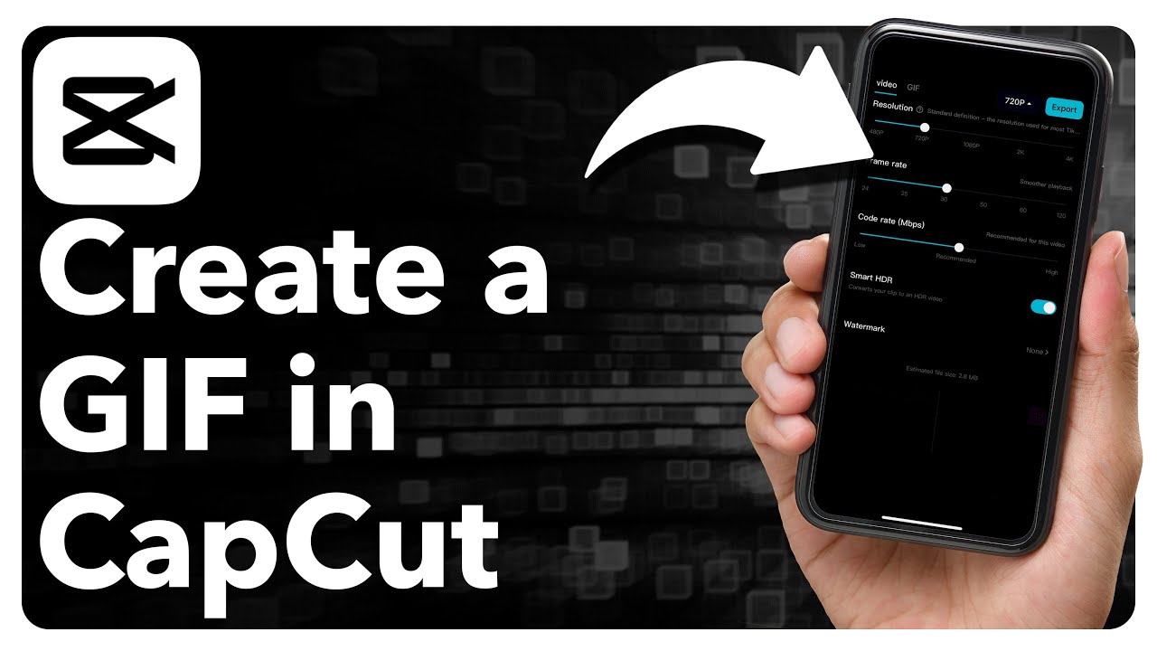 How To Create A GIF In CapCut