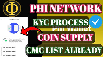 Phi Network KYC ।Phi Network KYC Process।Phi Coin Total  Supply।Phi Network New Update।