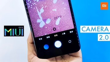 Miui 12 New Camera Update | Miui 12 New Camera Ui And Zoom Animation