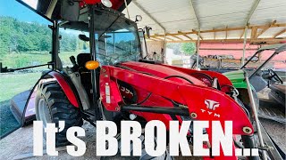 This TYM tractor has a major problem!
