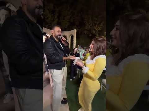 جهاد مرات عصام صاصا بالفستان الاصفر