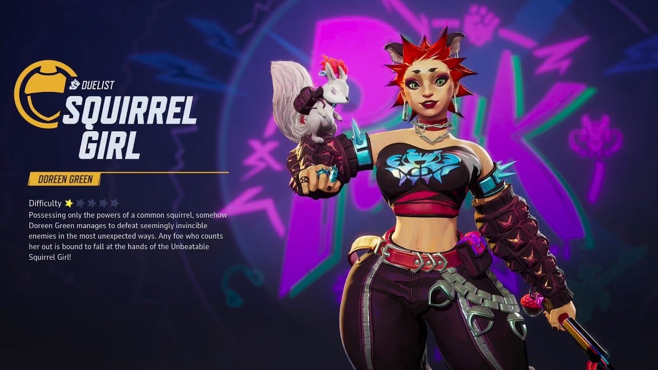 Nut Rocker Marvel Rivals Squirrel Girl Nut Rocker Skimpy Thicc in Marvel Rivals - YouTube