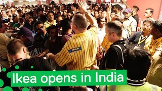 India Opens First Ever Ikea Store - Unbelievable Scenes