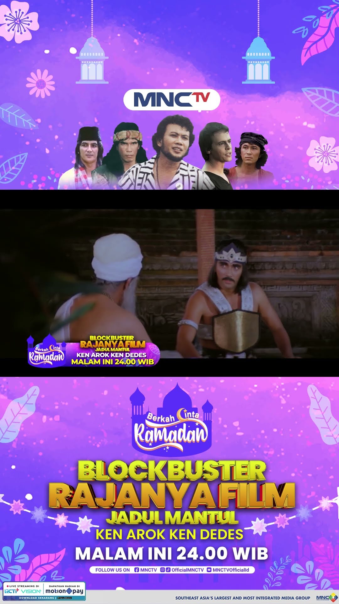 SAKSIKAN BLOCKBUSTER KEN AROK KEN DEDES MALAM INI DI MNCTV