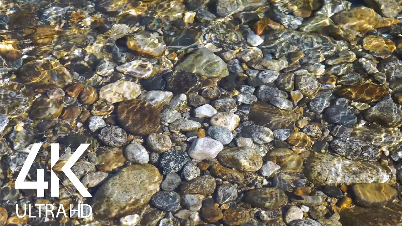 River Rocks  Part  2 - 8 HOURS Gentle Stream Sounds - Water Sounds for Sleep or Focus