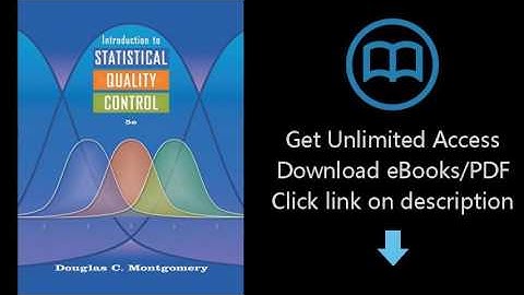 Introduction to Statistical Quality Control