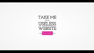 Take Me To a Useless Website|Gadget4Ever screenshot 1