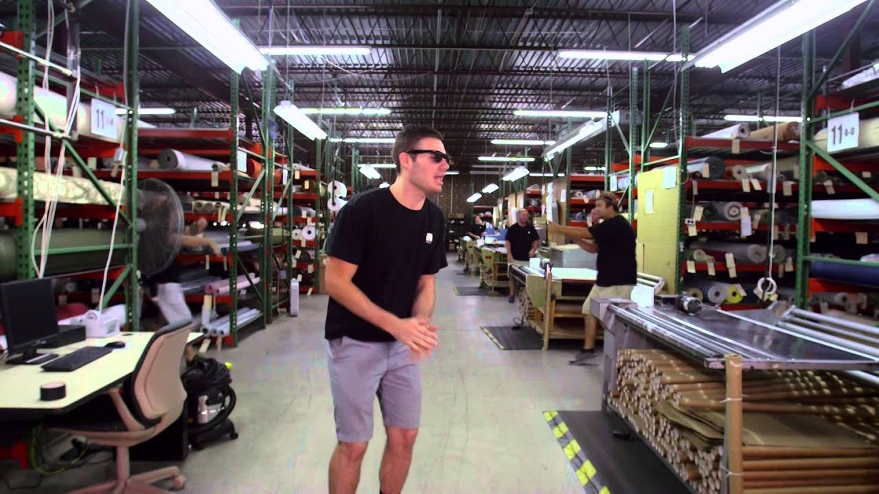 Happy at Greenhouse Fabrics! - YouTube