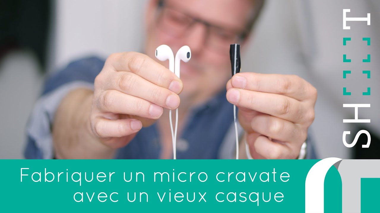 Comment faire un micro avec des écouteurs