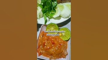 Thumbnail of Resep Rahasia Sambal Pecel Lele Yang Gurih dan Nagih #sambalpecellele #pecellele #shorts #idemasak