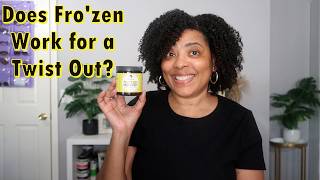 USING Soultanicals FRO'ZEN For A Twist Out / Will This Twist Out Be Humidity Proof? / NaturalRaeRae