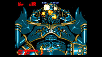 Mehmet igra Forgotten Worlds PS2 (Capcom Classics)