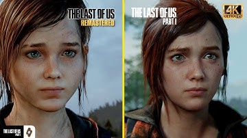 4K Side by Side comparison: The Ending Cutscene of The Last of Us Part 1 Remake vs Remastered