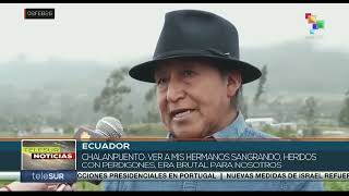Medios internacionales analizan el impacto del paro 2025 en Ecuador