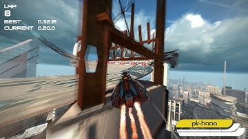 Wipeout Omega Collection 2048 SOL Speed Lap Pir-hana Prototype A Class 32.06