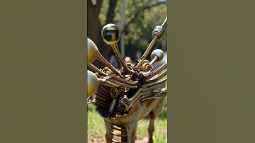 A robot hides in plain sight—can you spot it? AI-made realistic scene!#AIrobot #hiddenrobot #shorts