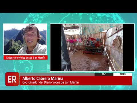 SIGUE EMERGENCIA POR LLUVIAS EN TARAPOTO