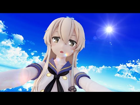 [MMD艦これ]島風-オフトゥン(cevioカバー曲)vocal-ONE(VOCALOID)夏海