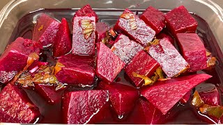 Kirmizi Pancar Turşusu Tari̇fi̇ - Hemen Tüketebi̇leceği̇ni̇z Prati̇k Pancar Turşusu - Turşu Nasil Yapilir