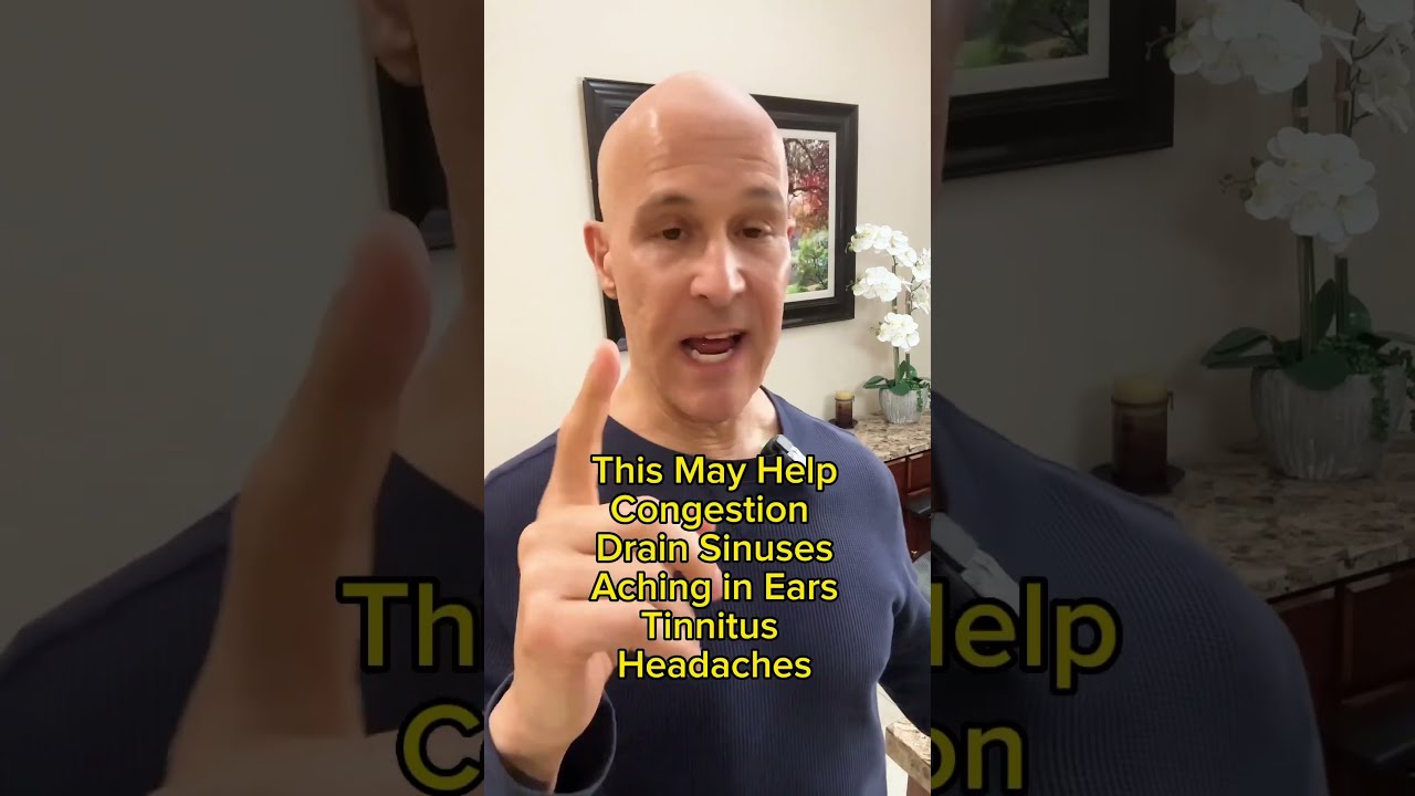 Simple Tricks To Clear Nasal Sinus Congestion Clogged Ears Dr Mandell