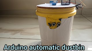 Arduino Automatic dustbin | Arduino projects | simple project