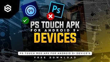 Ps touch Application For Android 9+ Devices | How Fix Ps touch Bug in Android 9 and 10 Devices