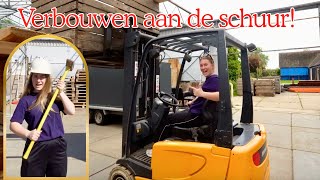VERBOUWEN AAN DE SCHUUR!!