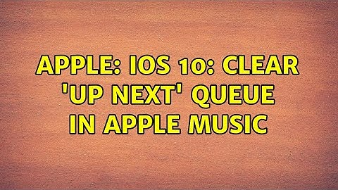 Apple: iOS 10: Clear 