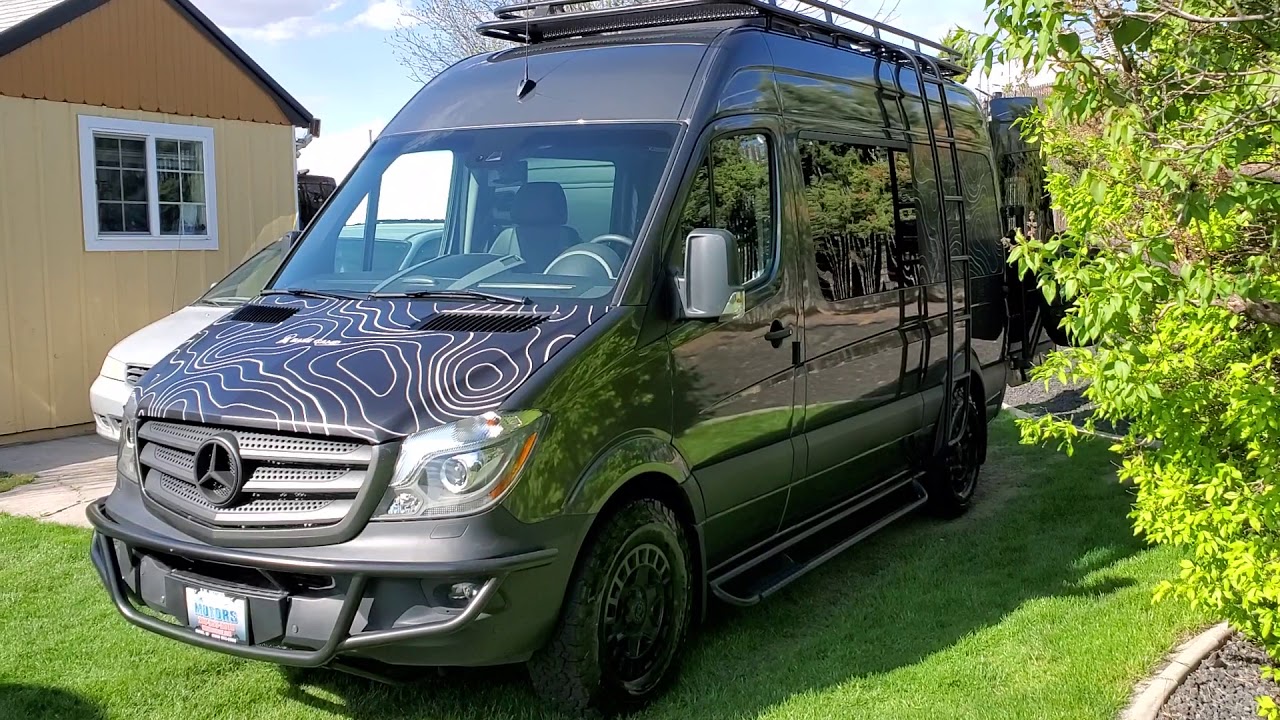 2018 MercedesBenz Sprinter 144 Highroof GET LOST VAN Conversion YouTube