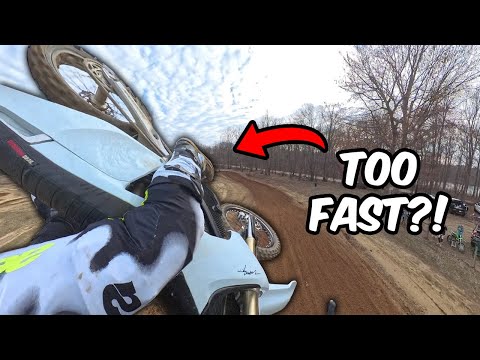 80HP Dirt Bike VS Public MX Track! 😳
