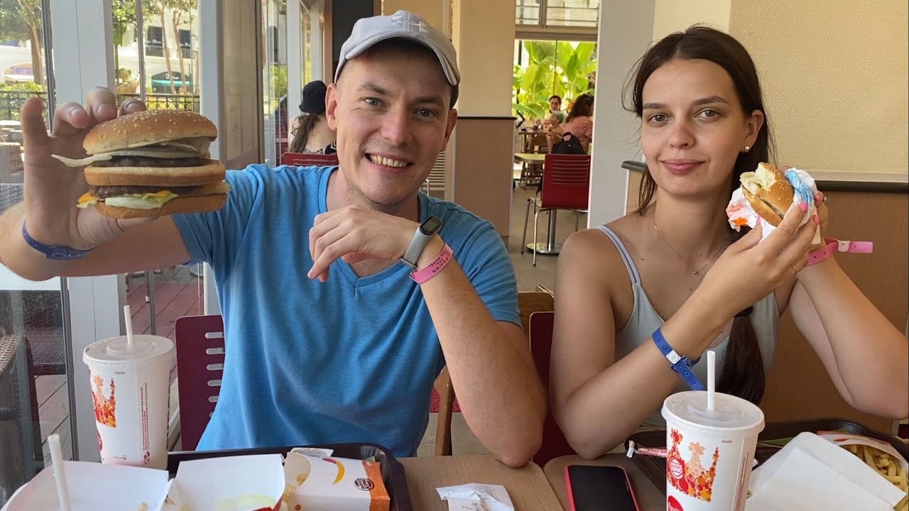 ТУРЦИЯ ОБЕД В BURGER KING. ДИСНЕЙЛЕНД АКВАПАРК И АМЕРИКАНСКИЕ ГОРКИ / ОТДЫХ И ЕДА В ТУРЦИИ 2021