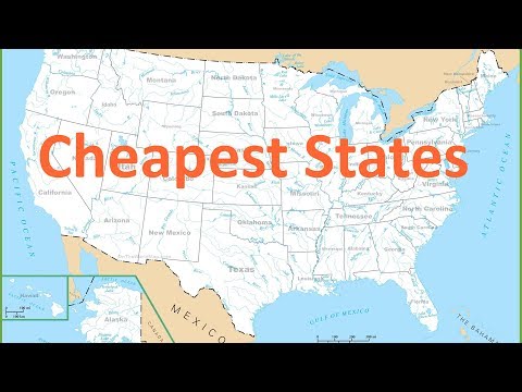 Top 10 Cheapest States To Live In The United States - Around The World