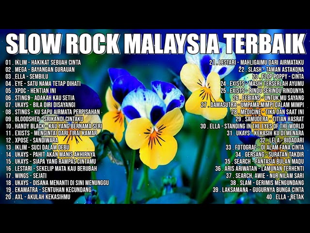 Lagu Jiwang Malaysia 90an Terbaik - Lagu Lama Malaysia Populer 80an 90an - Lagu Slow Rock Melayu class=
