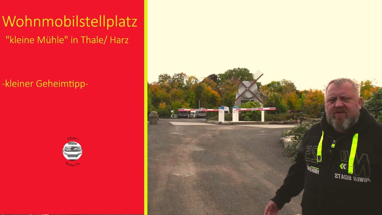 Wohnmobilstellplatz kleine Mühle in Thale/ Harz