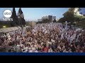 Israel holds largest antigovernment protest since war began