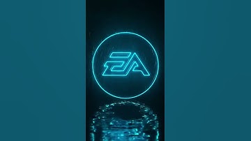Neon Logo Animation Electronic Arts #logoanimation #logo #logodesign #logodesigner