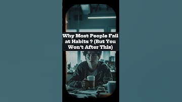 Why Most People Fail at Habits --But You Won’t After This  ⚡#ytshorts  #booksahead  #powerofhabit