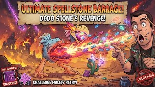 Spellstone: Eternal barrage Clash Challenge Dodo Stones #2 failed screenshot 3