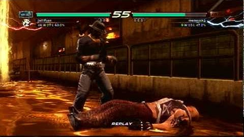 Tekken 6 Ranked Match Replay 2 (11/27/2009) - Jeff-Ryan (MIG) vs ???? (MUR)