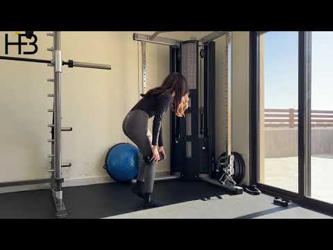 Banded cable hip hinge