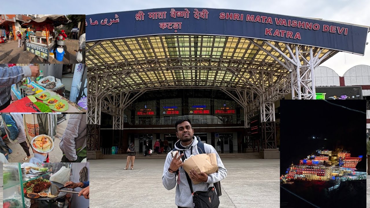 Vashno Devi Yatra 2025 last trip..Try Amazing food in katra market 😋 ♥️ 