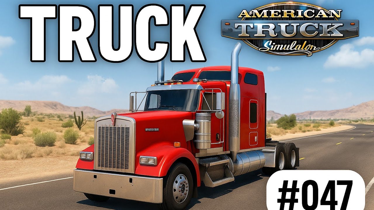 🎮 [No commentary] – American Truck Simulator #47 – Zu viel Diesel, zu wenig Pause! [Deutsch/German]