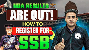 NDA 2 2025 Results are Out! | How to Register for SSB | Step-by-Step SSB Registration Guide 🪖🔥