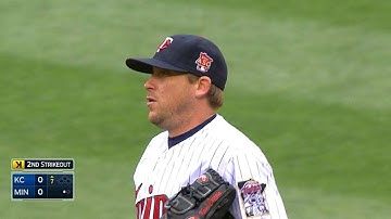 KC@MIN: Correia goes seven strong innings vs. Royals