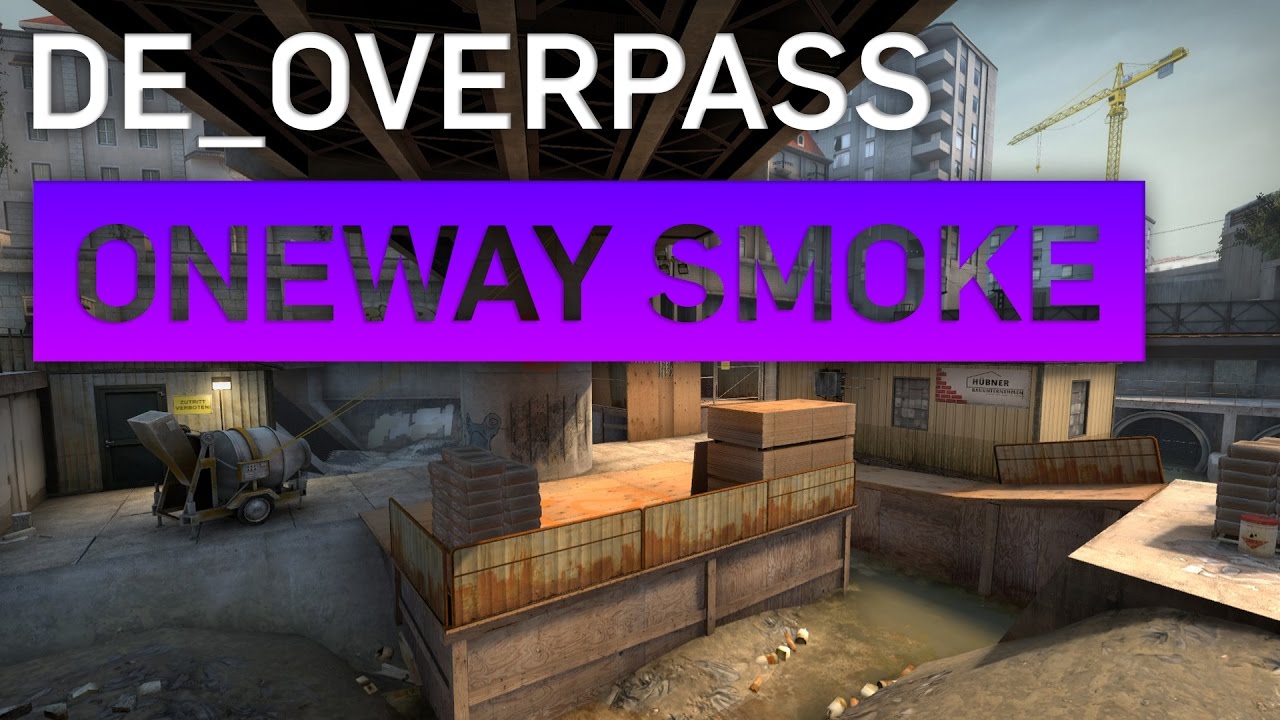 One Way Smoke - de_Overpass: Connector